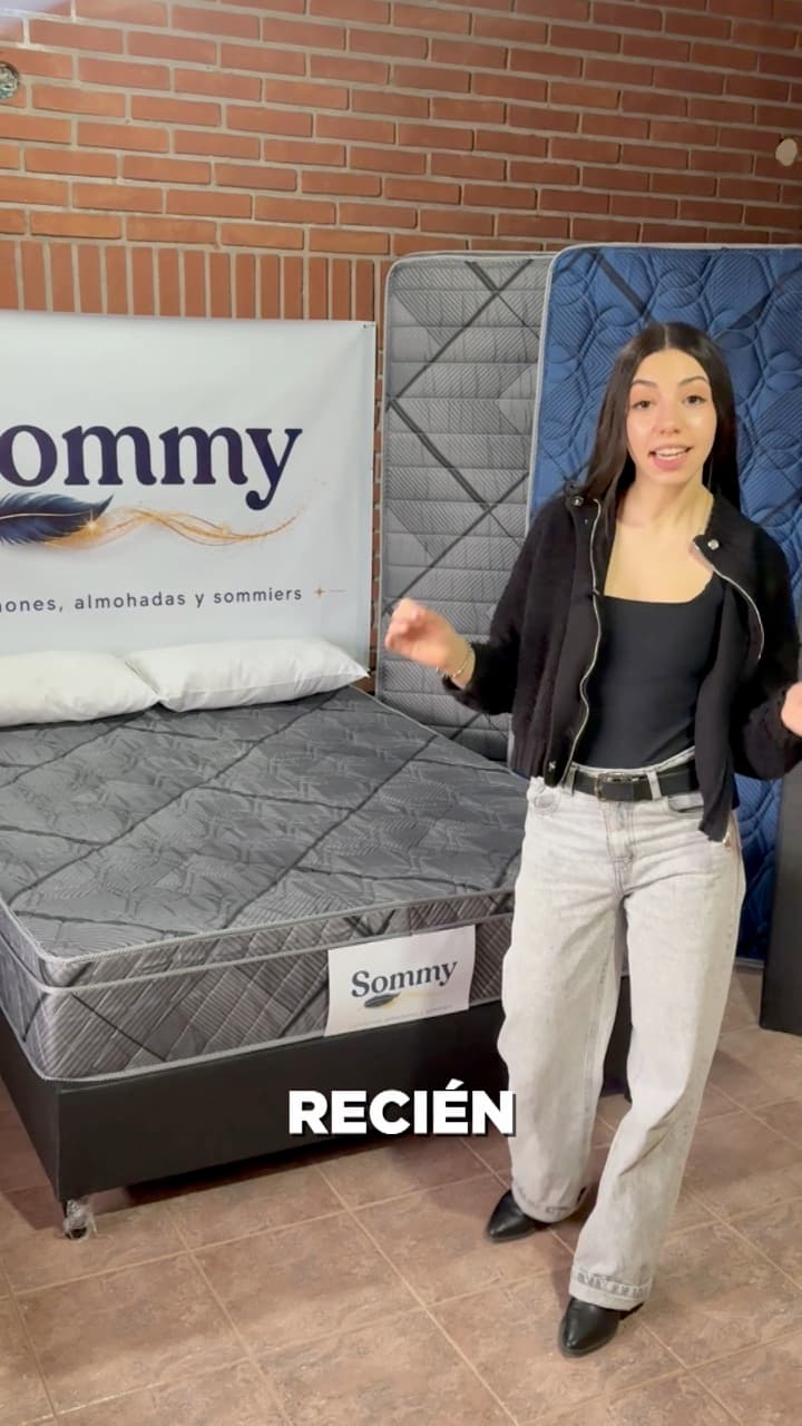 Video UGC de Sommy: Ailén presenta los colchones de la marca